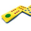 hand2mind Giant Foam Dominoes for Kids, Double Six Dominoes Set, Montessori Math Manipulatives, Elementary Classroom Must Haves, Kindergarten Learning Games, Math Educational Games (Set of 28)