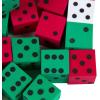 hand2mind Manipulite 3 Color Dot Dice, 5/8″, Set of 72
