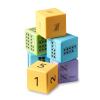 hand2mind Math Activity Dice Set, Foam Math Dice for Kids Ages 5-8, 6 Sided Die Represents A Number, Ten Frame, Tally Marks, Or Base Ten, Early Math Homeschool Supplies (Set of 16)