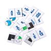 hand2mind Plastic Fraction Dominoes Game Tiles, Montessori Math Materials for Kids to Learn Decimal and Fraction Equivalence Math Manipulatives 4th Grade, Homeschool Supplies (Set of 30)
