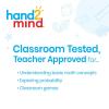 hand2mind Plastic Small Write-On/Wipe-Off Dice for Kids Ages 5-8, Dry Erase Surface On All Sides, Draw Letters, Numbers, and Numeral Operations, 4-Color Dice Measures 2-Inches (Pack of 4)