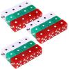 hand2mind Red, Green and White Dot Dice (Set of 144)(0)
