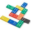 hand2mind Wooden Dominoes Set for Kids, Double Six Dominoes for Toppling, Bulk Domino Blocks, Montessori Math Manipulatives, Kids Dominoes Classroom Set, Kindergarten Learning Games (6 Sets of 28)(6 Sets)