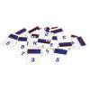 imagehand2mind Ten Frame Dominoes for Kids Math Manipulatives Set Addition and Subtraction Games Classroom Subitizing Math Game Montessori Math ampamp Counting Toys Kindergarten Learning Games Set of 30Ten Frame Dominoes