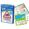 hand2mind VersaTiles Reading Practice Take Along Set for Fourth Grade, Self-Check Workbook, Homeschooling Games, Case Included, Homeschool Curriculum, 4th Grade Reading Workbooks, Homeshool Supplies