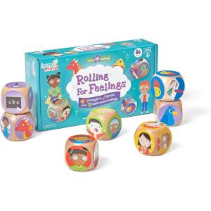 hand2mind Rolling for Feelings Dice Game, Therapy Games, Play Therapy Toys, Social Emotional Learning, Emotional Regulation for Kids, Social Skills Activities for Kids, School Counselor Supplies