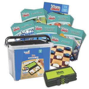 hand2mind VersaTiles Math Classroom Set, an Independent Self-Checking & Skill Practicing System (Grade 8), Aligned to State and National Standards