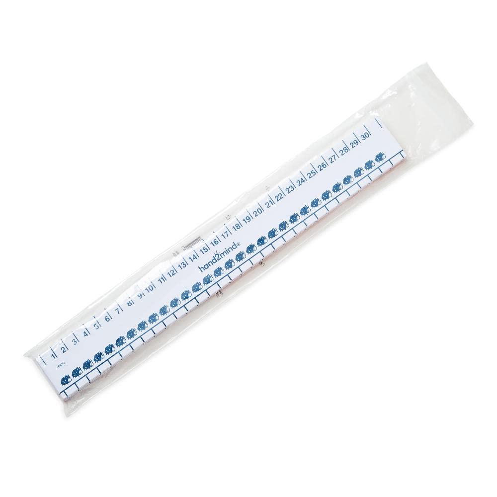imagehand2mind 12 inch Inchworms and Centibugs Rulers School Supplies Math Manipulatives Classroom Supplies for Teachers Elementary Flexible Safety Ruler Kindergarten Homeschool Supplies Set of 12