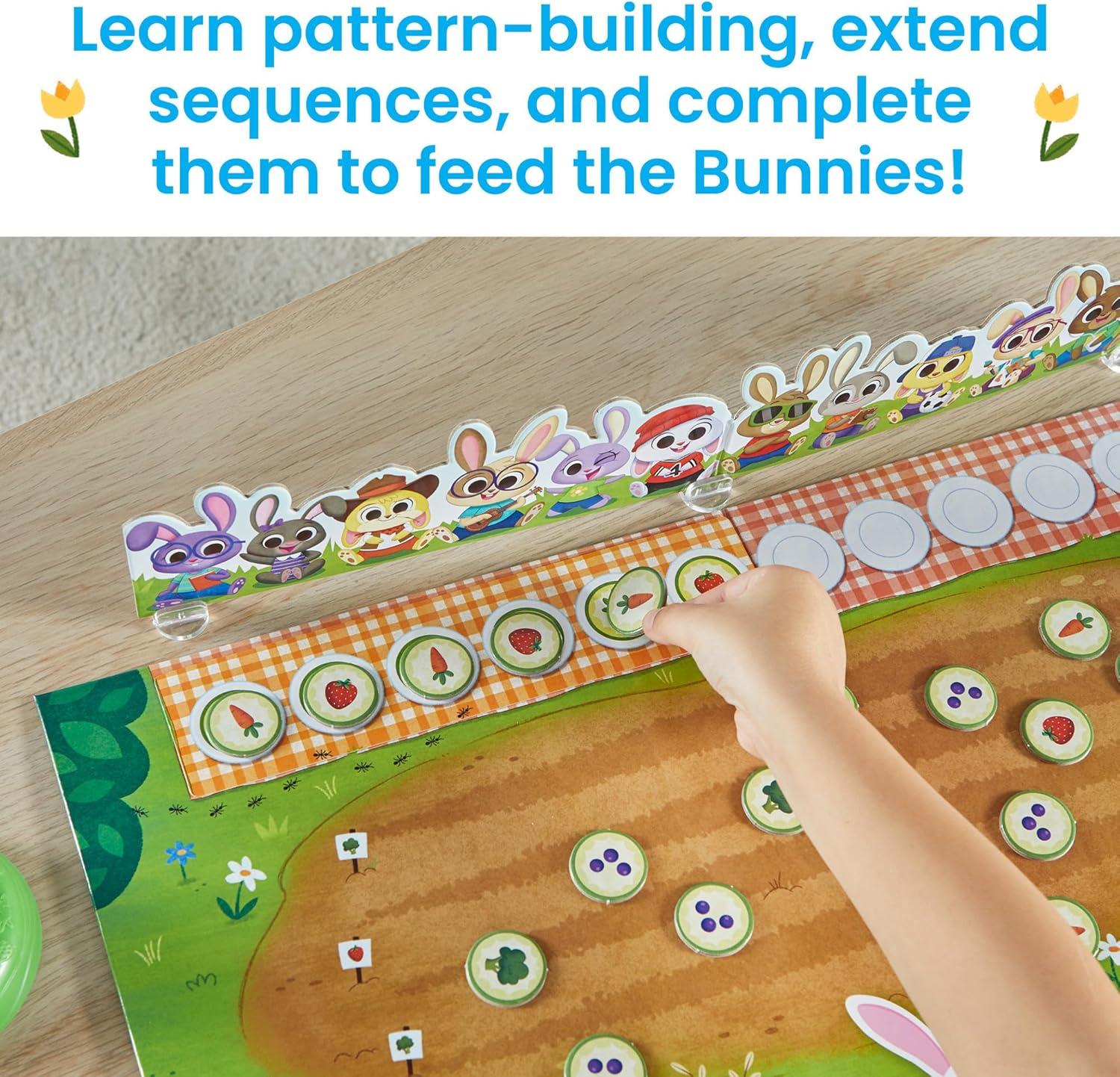 imagehand2mind Bunny Brunch Cooperative Board Games Toddler Educational Toys Kindergarten Math Games Preschool Learning Activities Indoor Recess Games for Classroom Easter Gifts for Kids