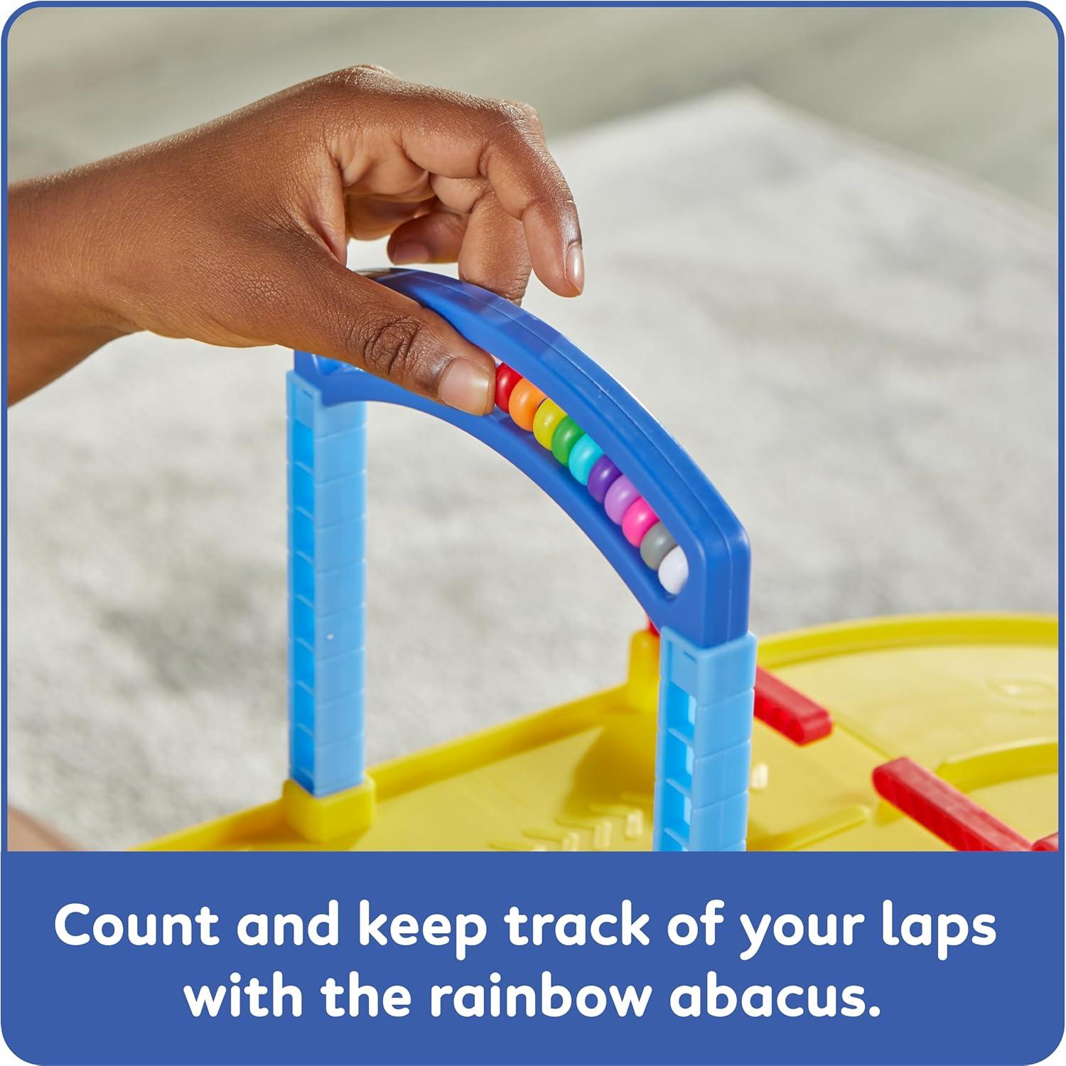 imagehand2mind Counting Car Garage Race Car Track Toy Vehicle Playsets Parking Garage Pretend Play Sets for Preschoolers Preschool Math Learning Activities Numbers for Toddlers Kids Birthday Gifts