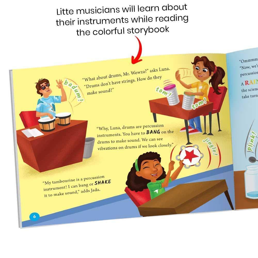 imagehand2mind DIY Music Maker Science Lab Build Your Own Instrument Ocean Drum Pan Flute STEM Music Toy Science of Sound Kit Kids Creative Activities Kits at Home Science Experiments