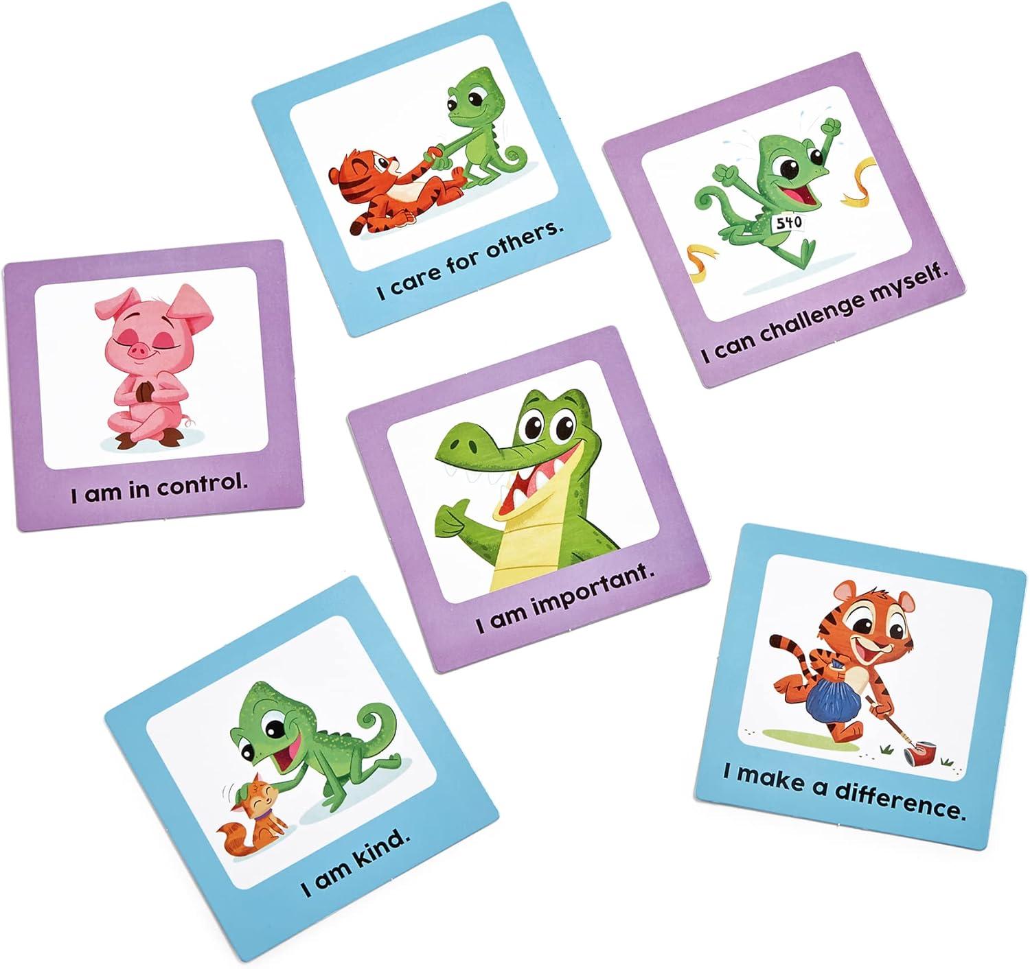 imagehand2mind Daily Affirmations Pocket Chart Positive Affirmation Cards for Kids Growth Mindset for Kids Calming Corner Classroom Decor Social Emotional Learning Preschool Teacher Supplies