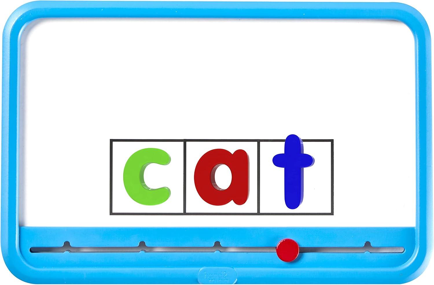 imagehand2mind Elkonin Boxes Magnetic Dry Erase Boards Set Phonemic Awareness Speech Therapy Materials Letter Sounds for Kindergarten Phonics Science of Reading Manipulatives Set of 8Boards Set