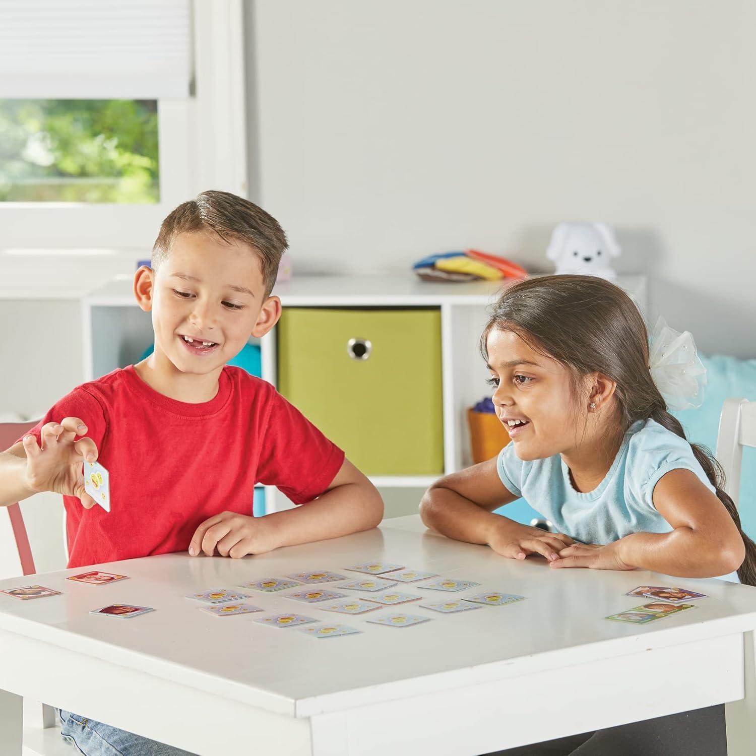 imagehand2mind Express Your Feelings Memory Match Game Emotion Cards Matching Game Emotional Intelligence for Kids Play Therapy Games for Kids Social Emotional Learning Activities Social Skills Games