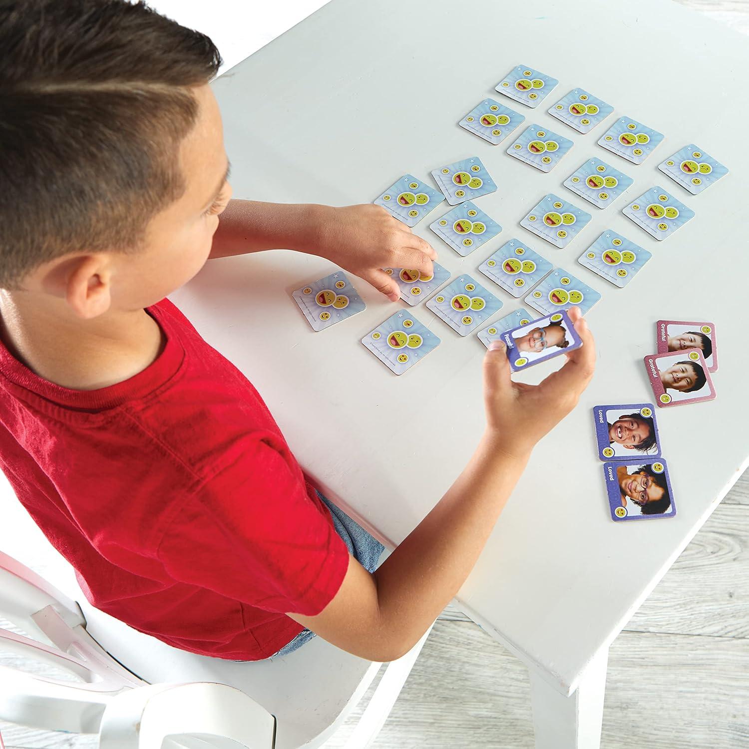 imagehand2mind Express Your Feelings Memory Match Game Emotion Cards Matching Game Emotional Intelligence for Kids Play Therapy Games for Kids Social Emotional Learning Activities Social Skills Games