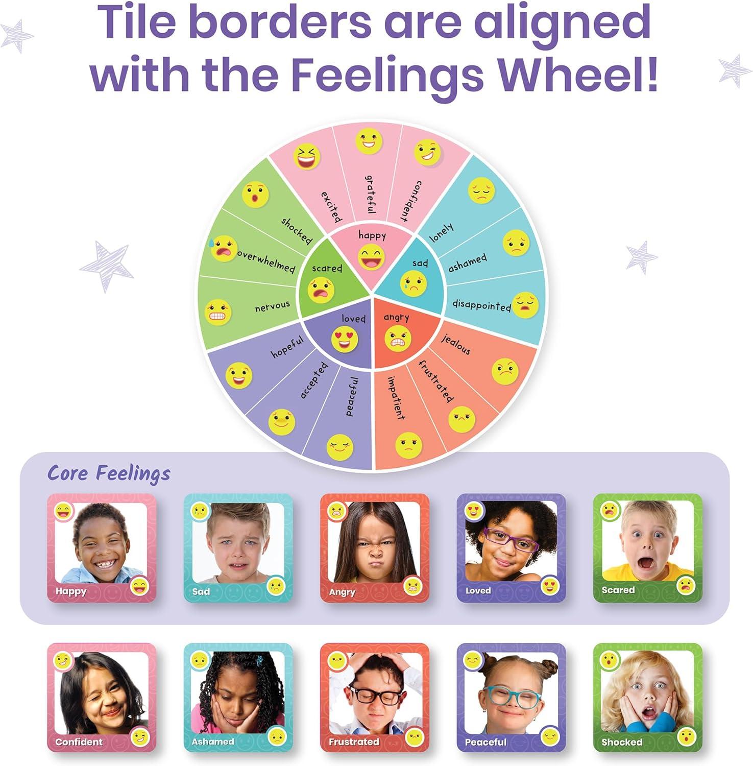 imagehand2mind Express Your Feelings Memory Match Game Emotion Cards Matching Game Emotional Intelligence for Kids Play Therapy Games for Kids Social Emotional Learning Activities Social Skills Games