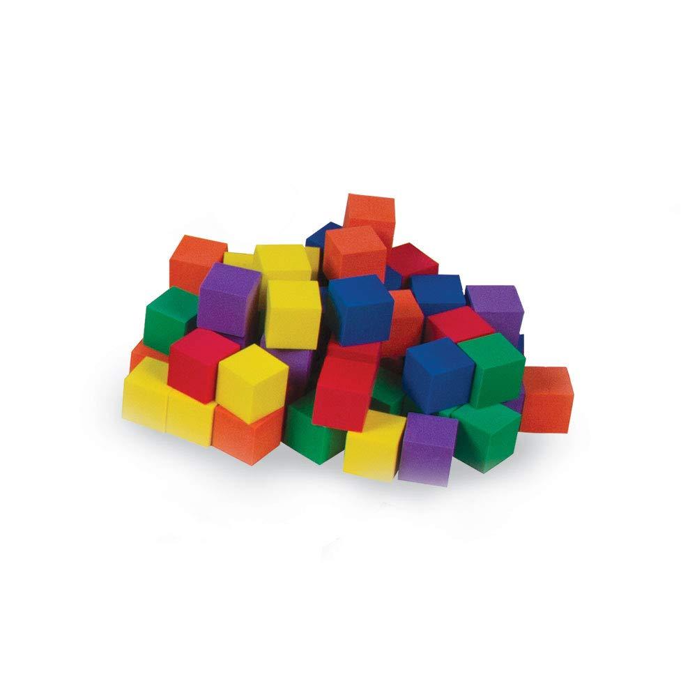 imagehand2mind Foam Blocks Counting Cubes for Kids Math 1 Inch Blocks for Preschool Crafts Early Math Manipulatives for Preschool Classroom Supplies for Teachers Elementary Pack of 100