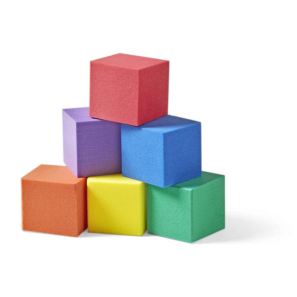 imagehand2mind Foam Blocks Counting Cubes for Kids Math 1 Inch Blocks for Preschool Crafts Early Math Manipulatives for Preschool Classroom Supplies for Teachers Elementary Pack of 100