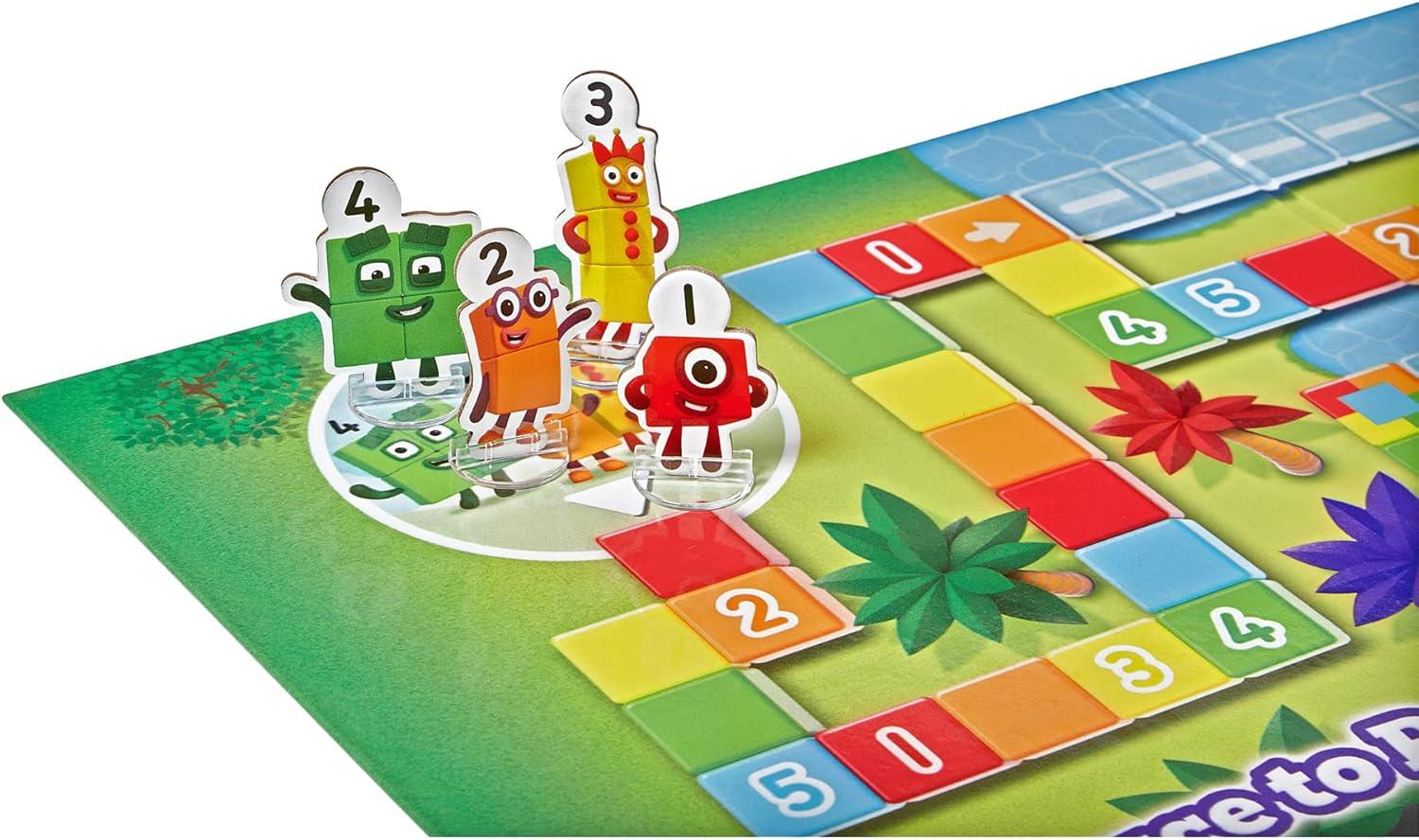 imagehand2mind Numberblocks Race to Pattern Palace Board Game Educational Board Games Numbers for Toddlers Math Toys for Kids 35 Preschool Learning Activities Birthday Gifts for Kids