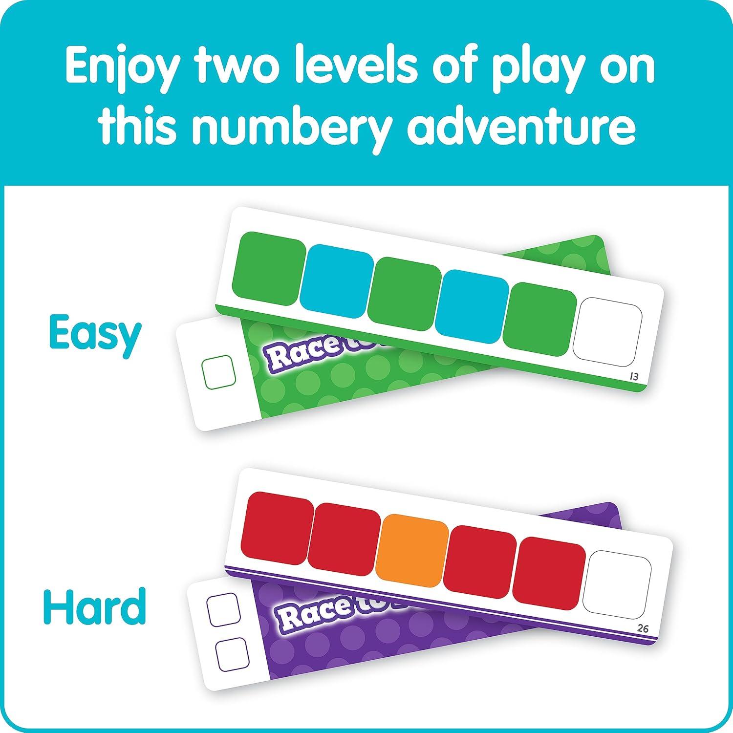 imagehand2mind Numberblocks Race to Pattern Palace Board Game Educational Board Games Numbers for Toddlers Math Toys for Kids 35 Preschool Learning Activities Birthday Gifts for Kids