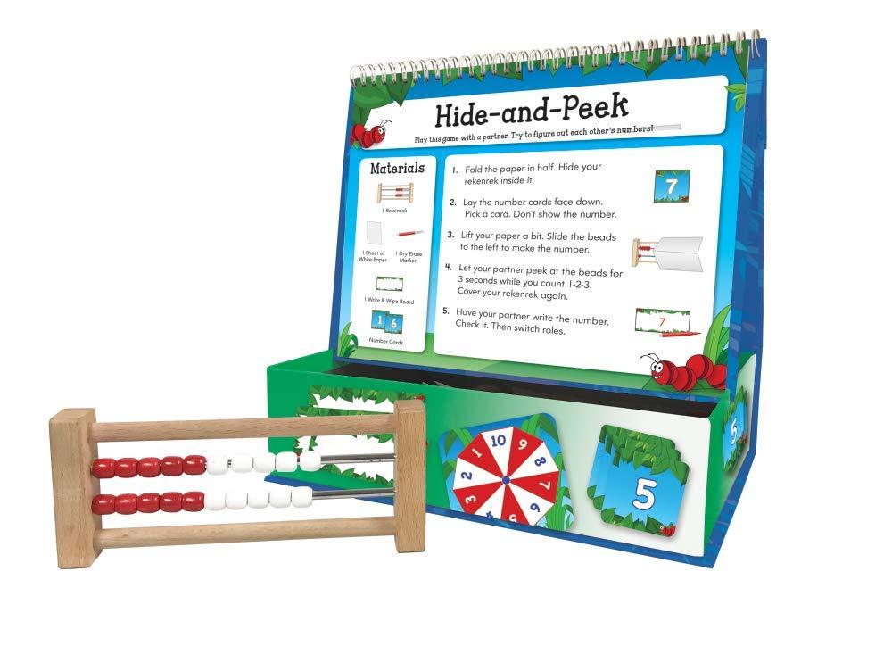 imagehand2mind Rekenrek PopUp Learning Activity Center Math Games for Kids Abacus for Kids Math Math Manipulatives Montessori Materials for Preschool Kindergarten Homeschool Supplies