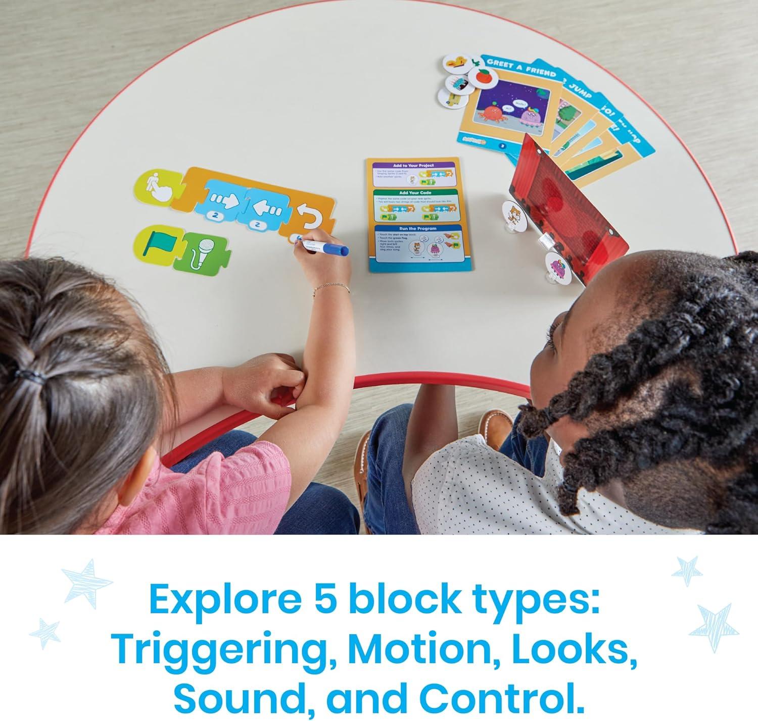 imagehand2mind ScratchJr BlockBased Coding Student Activity Set Learn to Code Computer Science and Programming for Kids STEM Activities STEM Classroom Coding for Kids Science Teacher Supplies