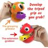 Hand2Mind Grab That Monster Fine Motor Activity Set, Occupational Therapy Toys for Toddlers 3-4, Pincer Grasp Toys, Play Therapy Games(Activity Set)