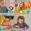 Hand2Mind Grab That Monster Fine Motor Activity Set, Occupational Therapy Toys for Toddlers 3-4, Pincer Grasp Toys, Play Therapy Games(Activity Set)