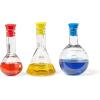 Hand2Mind Starter Science Measuring Flask Set – Plastic Beakers, Measuring Toys, Kids Chemistry Set, Educational Science Kits, Classroom Science Supplies