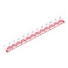 hand2mind 12 inch Inchworms and Centibugs Rulers, School Supplies, Math Manipulatives, Classroom Supplies for Teachers Elementary, Flexible Safety Ruler, Kindergarten Homeschool Supplies (Set of 12)