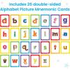 hand2mind Alphabet Picture Mnemonic Cards, ABC Flashcards for Kids, Classroom Alphabet Cards, Early Learning Flash Cards, Letter Recognition, Montessori Alphabet Cards, Toddler Learning Activities