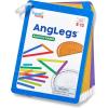 hand2mind AngLegs Small Group Set with 8 Protractors, Geometry Manipulatives, Geometric Shapes for Classroom, Montessori Math Materials, Math Teaching Tools, 4th Grade Math Manipulatives for Kids