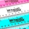 hand2mind Clear Multicolored 12” Safe-T Plastic Ruler Set, Safety Ruler with Inches, Centimeters, and Millimeters, Semi-Flexible Rulers Bulk for Classroom, School Supplies for Teachers (Set of 10)(0)
