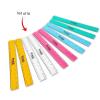 hand2mind Clear Multicolored 12” Safe-T Plastic Ruler Set, Safety Ruler with Inches, Centimeters, and Millimeters, Semi-Flexible Rulers Bulk for Classroom, School Supplies for Teachers (Set of 10)(0)