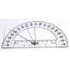 hand2mind Clear, Plastic, Student Math Protractor Set for Classroom (Pack of 100)
