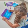 hand2mind Cursive Letter Tracing Sensory Pad, Reusable Handwriting Practice for Kids, Cursive Alphabet Learning Toys, Tracing Board, Fine Motor Activities, Writing Center for Classroom