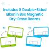 hand2mind Elkonin Boxes Magnetic Dry Erase Boards Set, Phonemic Awareness, Speech Therapy Materials, Letter Sounds for Kindergarten Phonics, Science of Reading Manipulatives (Set of 8)(Boards Set)