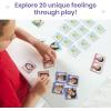 hand2mind Express Your Feelings Memory Match Game, Emotion Cards, Matching Game, Emotional Intelligence for Kids, Play Therapy Games for Kids, Social Emotional Learning Activities, Social Skills Games