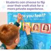 hand2mind Express Your Feelings Pocket Chart, Emotions Chart for Kids, Classroom Decorations for Preschool Teachers, Daycare Decor, Social Emotional Learning Activities, Calm Down Corner Supplies
