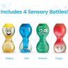 hand2mind Express Your Feelings Sensory Bottles- Primary Emotions, Toddler Sensory Toys, Quiet Fidget Toys, Play Therapy Toys, Calm Down Corner Supplies, Calming Corner, Social Emotional Learning(Calming Toys)