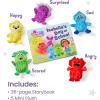 hand2mind Feelings Family Introductory Storybook and Plush Set, Toddler Emotions Book, Social Emotional Learning Activities, Play Therapy Toys, Preschool Books 3-5, Calm Down Corner Supplies