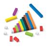 hand2mind Foam Cuisenaire Rods Small Group Set, Teaching Fraction Bars, Montessori Math Manipulatives, Math Teacher Must Haves Elementary, Kindergarten Homeschool Supplies (6 Sets of 74)