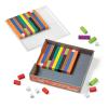 hand2mind Foam Cuisenaire Rods Small Group Set, Teaching Fraction Bars, Montessori Math Manipulatives, Math Teacher Must Haves Elementary, Kindergarten Homeschool Supplies (6 Sets of 74)