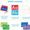 hand2mind Letter Tracing Sensory Pad, Reusable Handwriting Practice for Kids 3-5, Learn to Write, Letter Tracing Board, Toddler Writing Practice, Montessori Alphabet Toys, Preschool Learning Toys