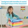 hand2mind Magnetic Dry Erase Activity Trays, Stackable Trays for Classroom, Magnetic Letter Trays, White Boards for Kids, Science of Reading Classroom Materials, Teacher Classroom Supplies