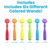 hand2mind Magnetic Wands for Kids, Magnet Wands, Magnets for Kids Science, Magnets for Teaching, Preschool Science Classroom Supplies, Magnet with Handle, Elementary Teacher Must Haves (Set of 6)(Magnetic Wands)