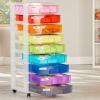 hand2mind Makerspace & STEM Lab Classroom Cart for Grade K-5, Empty Storage That’s Fully Mobile, Enough Space to Personalize Your Own Cart