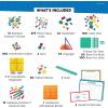 hand2mind Math Tools Small Group Sets 4-5 by Reagan Tunstall & Kristina Grant, Math Manipulatives, Base Ten Blocks, Color Tiles, Fraction Circles, Pattern Blocks, Place Value Chips, Classroom Supplies