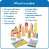 hand2mind MathLink Cubes Numberblocks 21-30 Activity Set, 20 Preschool Learning Activities, Counting Blocks, Linking Cubes, Educational Toys for Kids, Number Games, Math Manipulatives Kindergarten