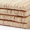 hand2mind Natural Wood Craft Sticks with Rounded Ends, Great for Homeschool Arts and Crafts, Waxing Supplies, Classroom Art Supplies, and Homeschool Supplies, 4-1/2 x 3/8 Inch (Pack of 1,000)(Zipped Bag)